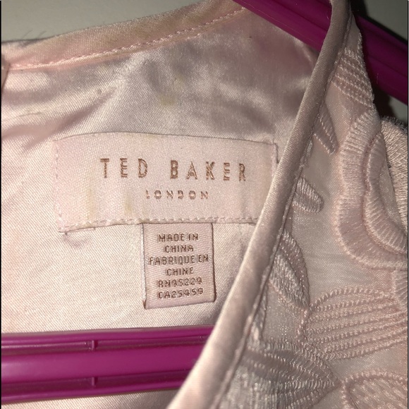 TED BAKER Pink Flower Dress - Picture 8 of 9